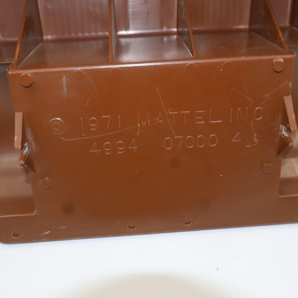Vintage 1971 Mattel Big Jim‎ Sports Camper Vehicle Brown Tan 4994 Retro Toy
